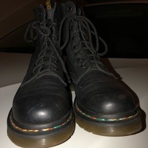 Doc Marten 1460 Pascal Rainbow Boot RARE